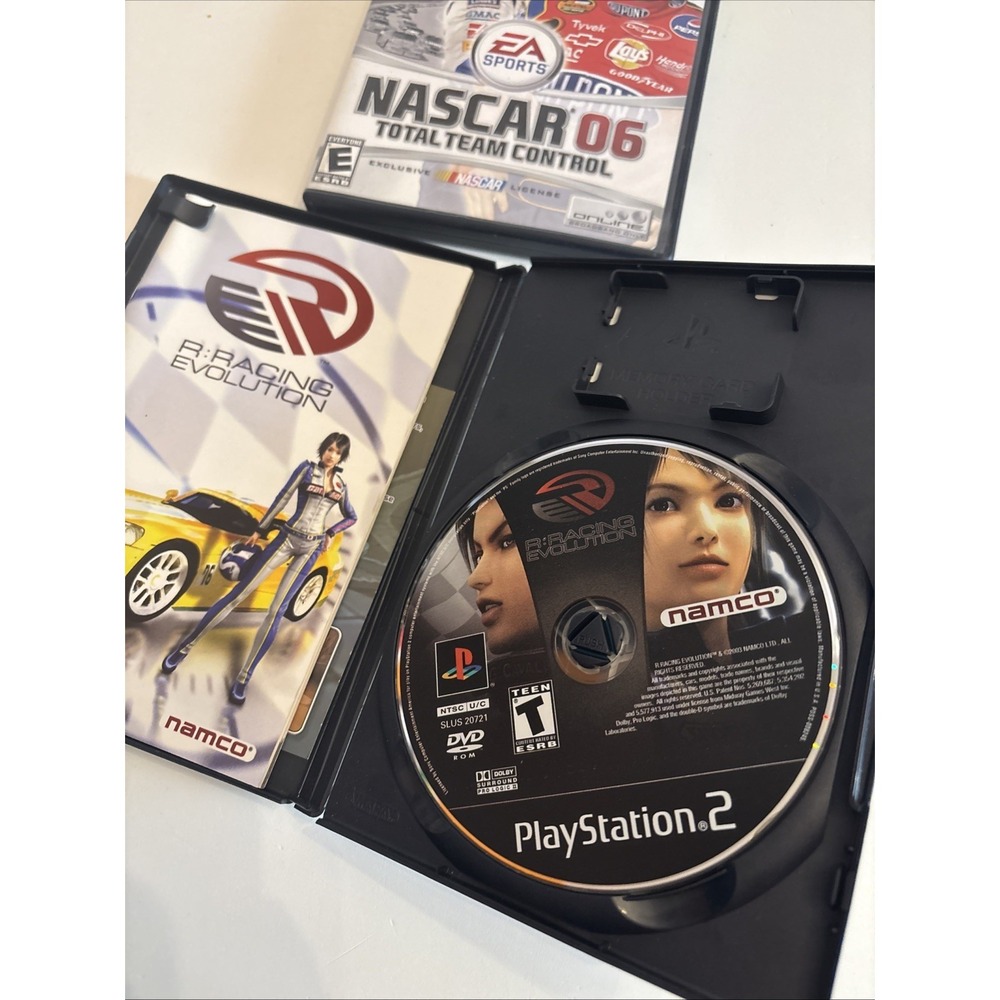 R:‎ Racing Evolution 2003 PS2 W/Manual Tested Works NASCAR 06 Works - Picture 7 of 12